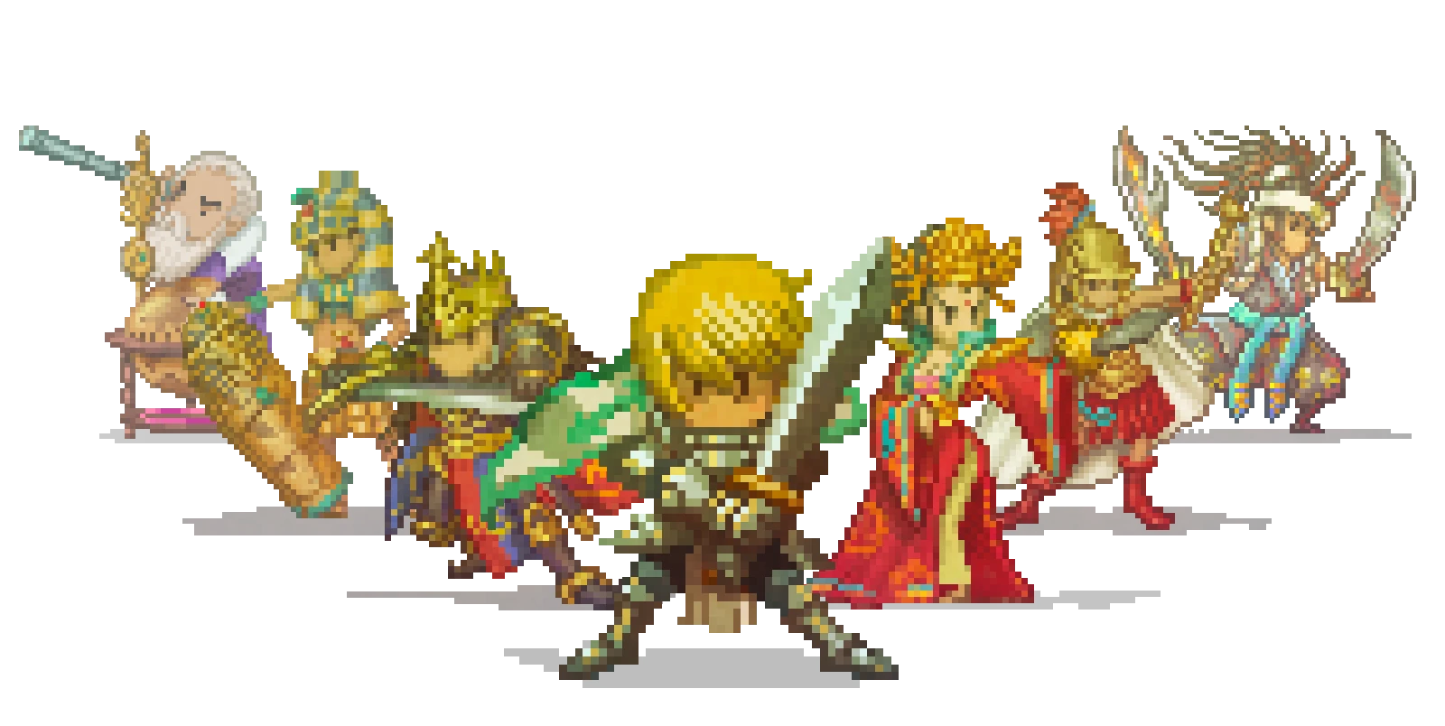 マイクリのヒーローたちが集うメインビジュアル